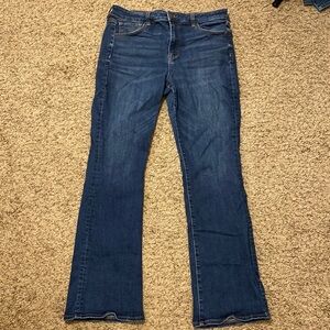 AE American Eagle High Rise Skinny Kick Jeans